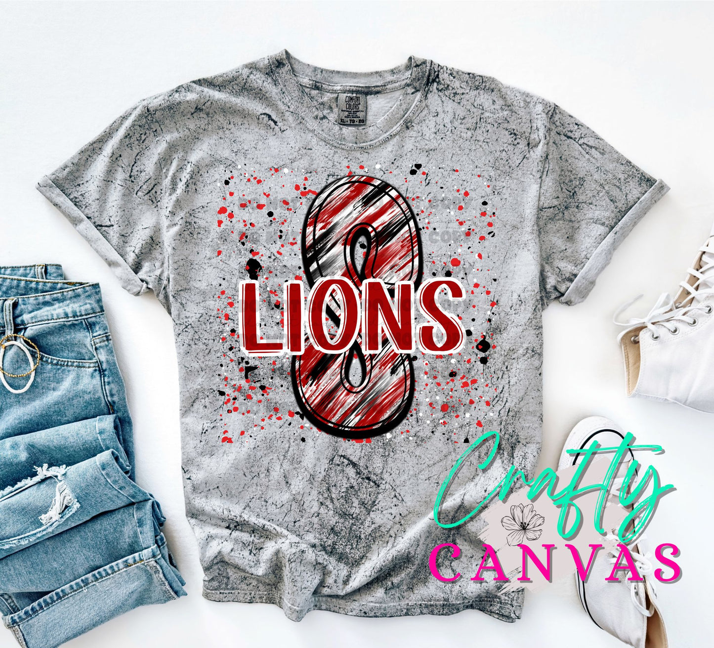 Falcons Splatter Tees