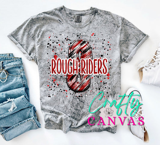 Rough Riders Splatter Tees