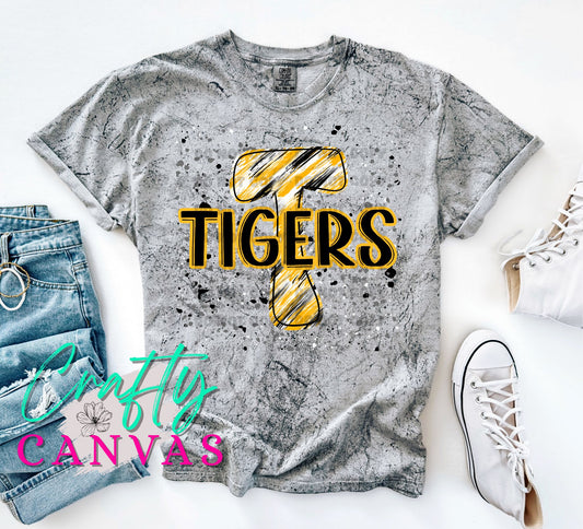 Tigers Splatter Tees