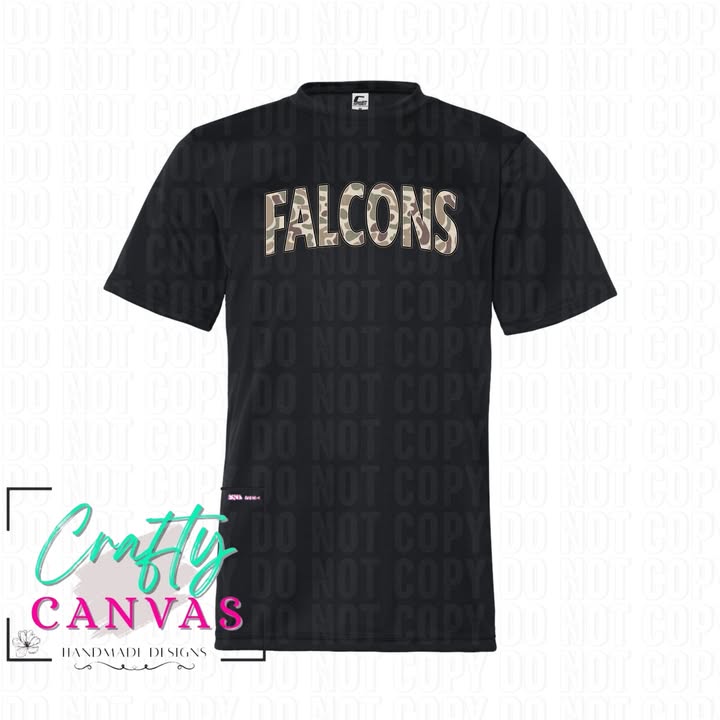 Camo Mascot-Falcons