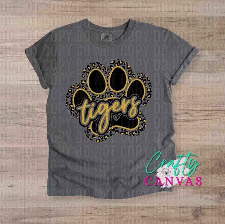 Tigers Paw Print