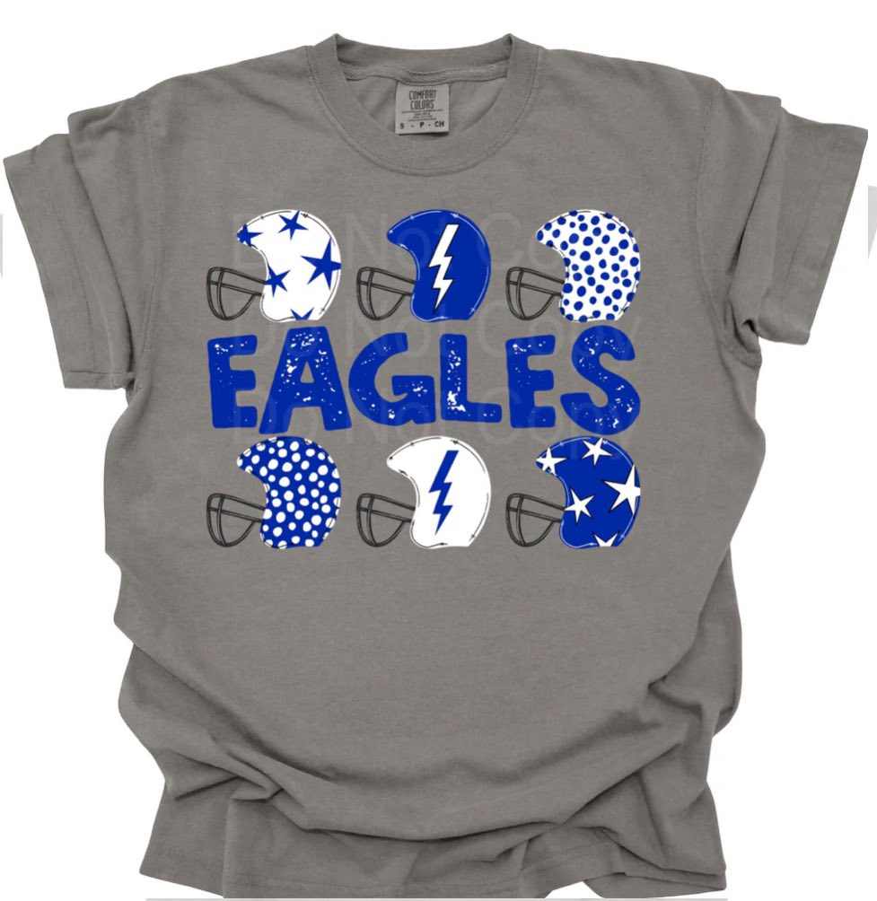 Eagles Royal/White Helmet