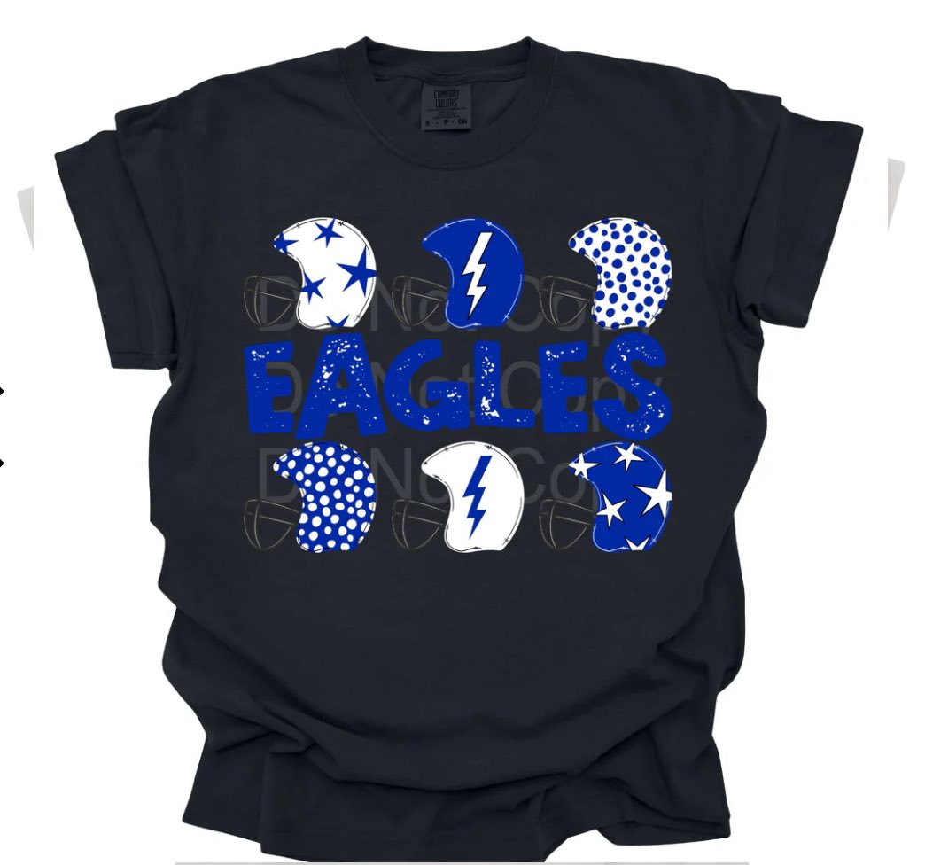 Eagles Royal/White Helmet