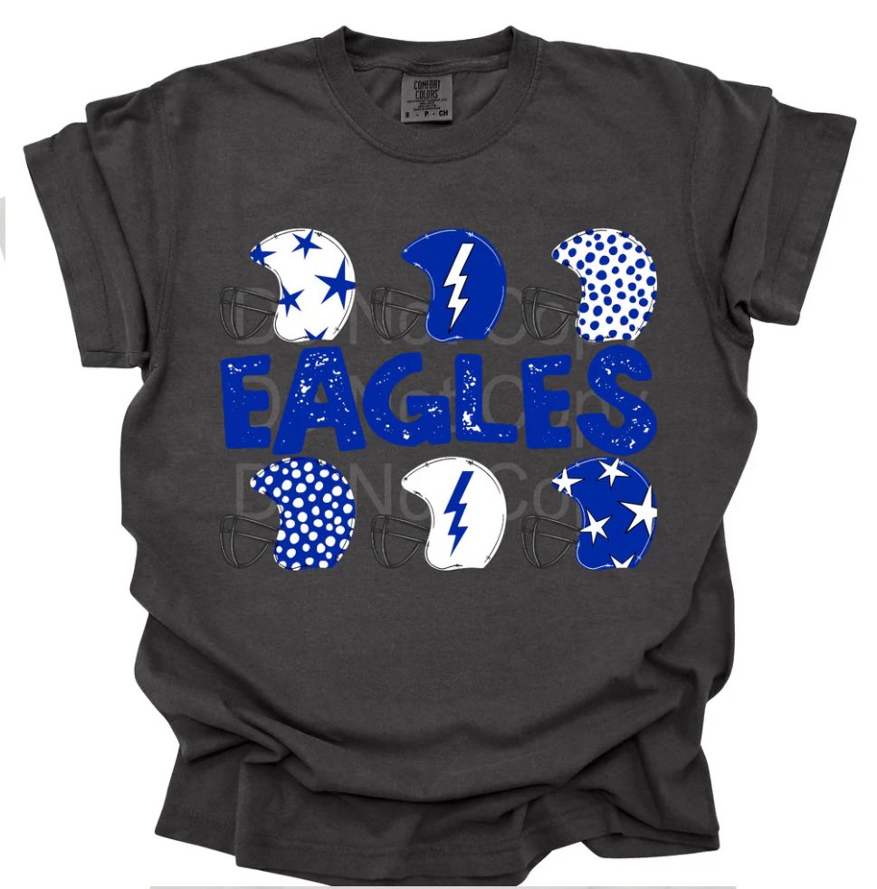 Eagles Royal/White Helmet