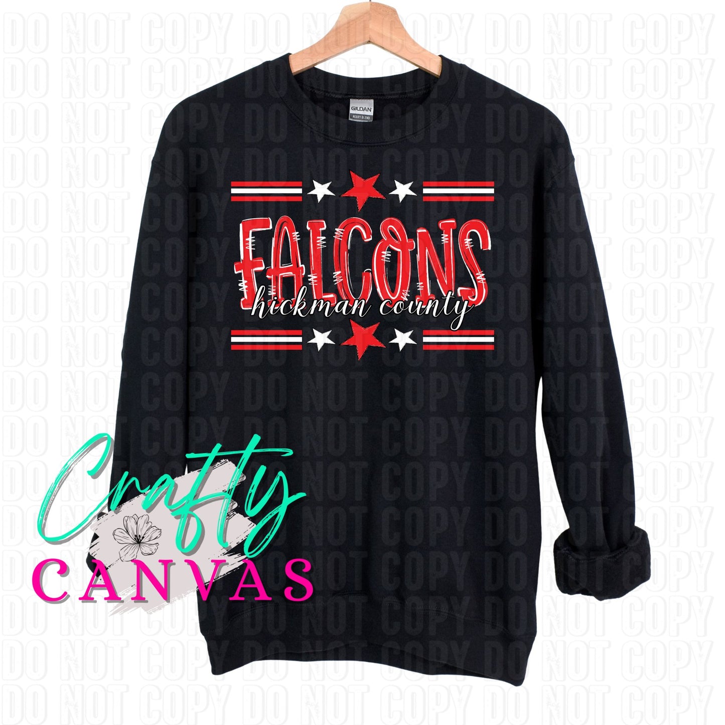 Spirit Stacked Falcons