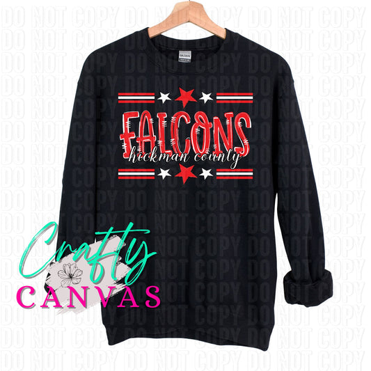 Spirit Stacked Falcons