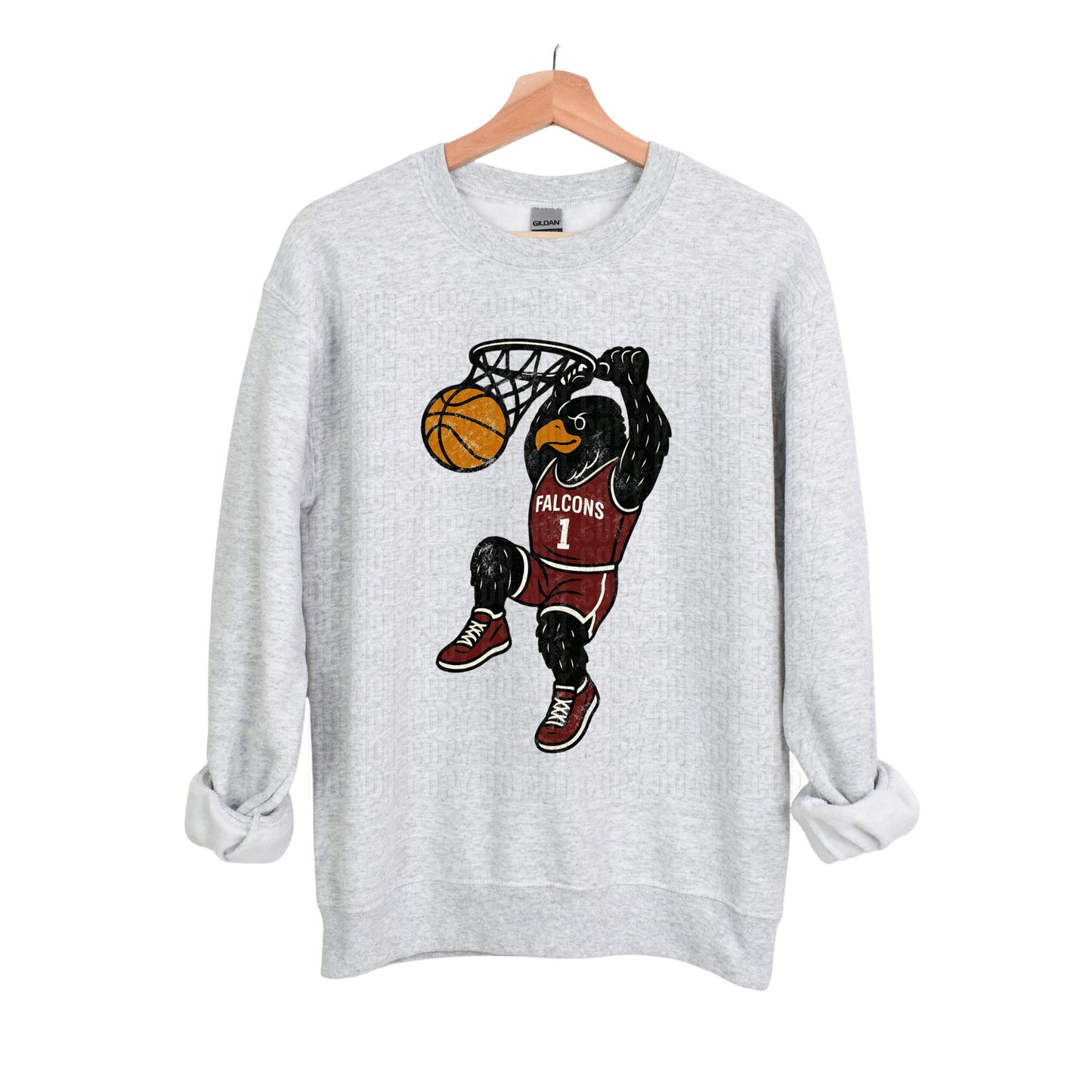 Vintage Basketball Mascot