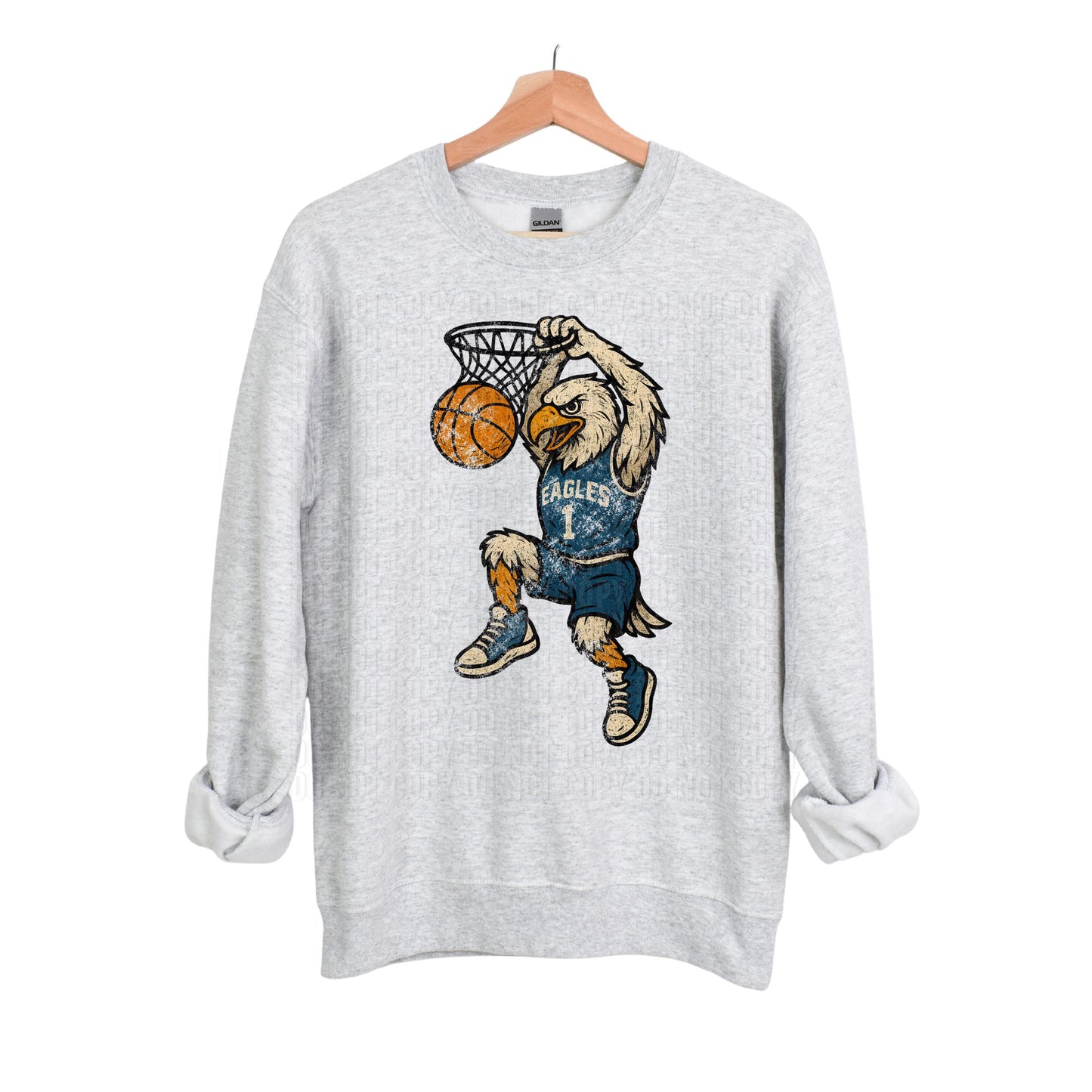 Vintage Basketball Mascot
