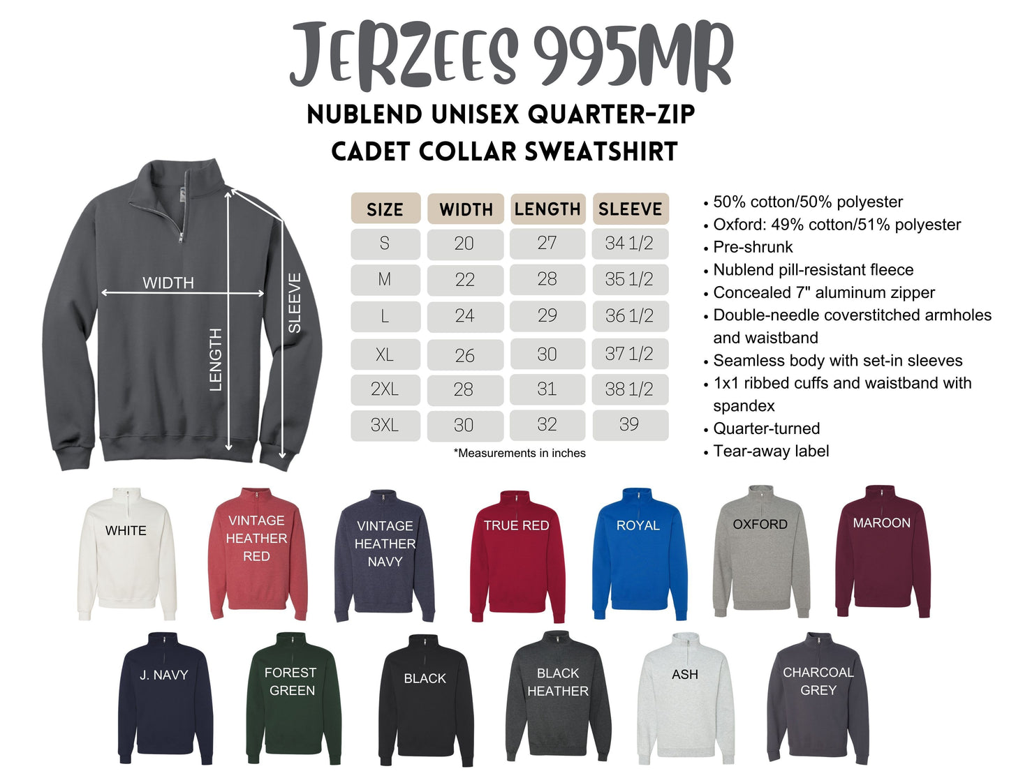Spirit Quarter Zips
