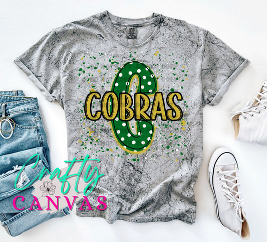 Cobras Splatter Tee