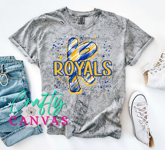 Royals Splatter Tee